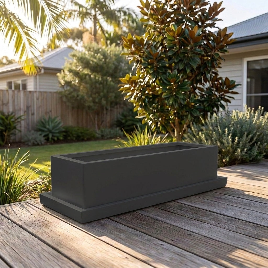Terrazzo Trough Saucer - Various sizes available - Monument