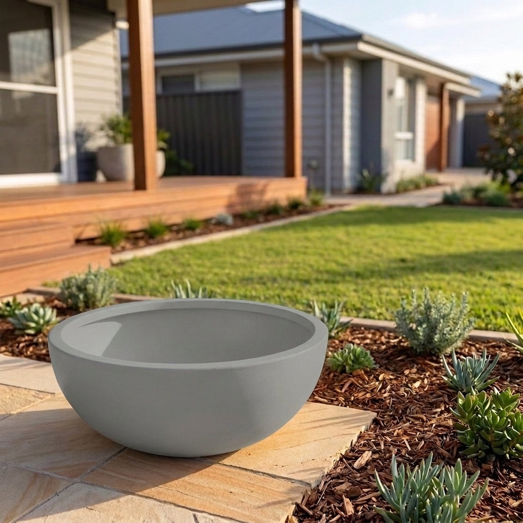 Terrazzo Wok Bowl - Various sizes available - Concrete