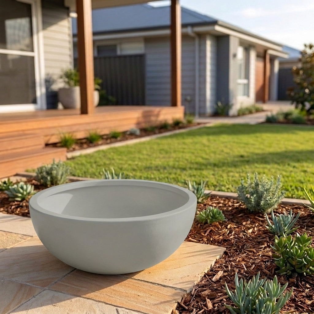 Terrazzo Wok Bowl - Various sizes available - Shale Grey
