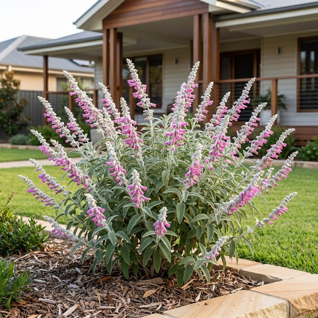 Mexican Sage (Salvia leucantha)