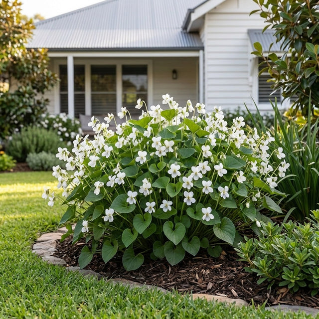 White Sweet Violet - Viola odorata 'Alba'